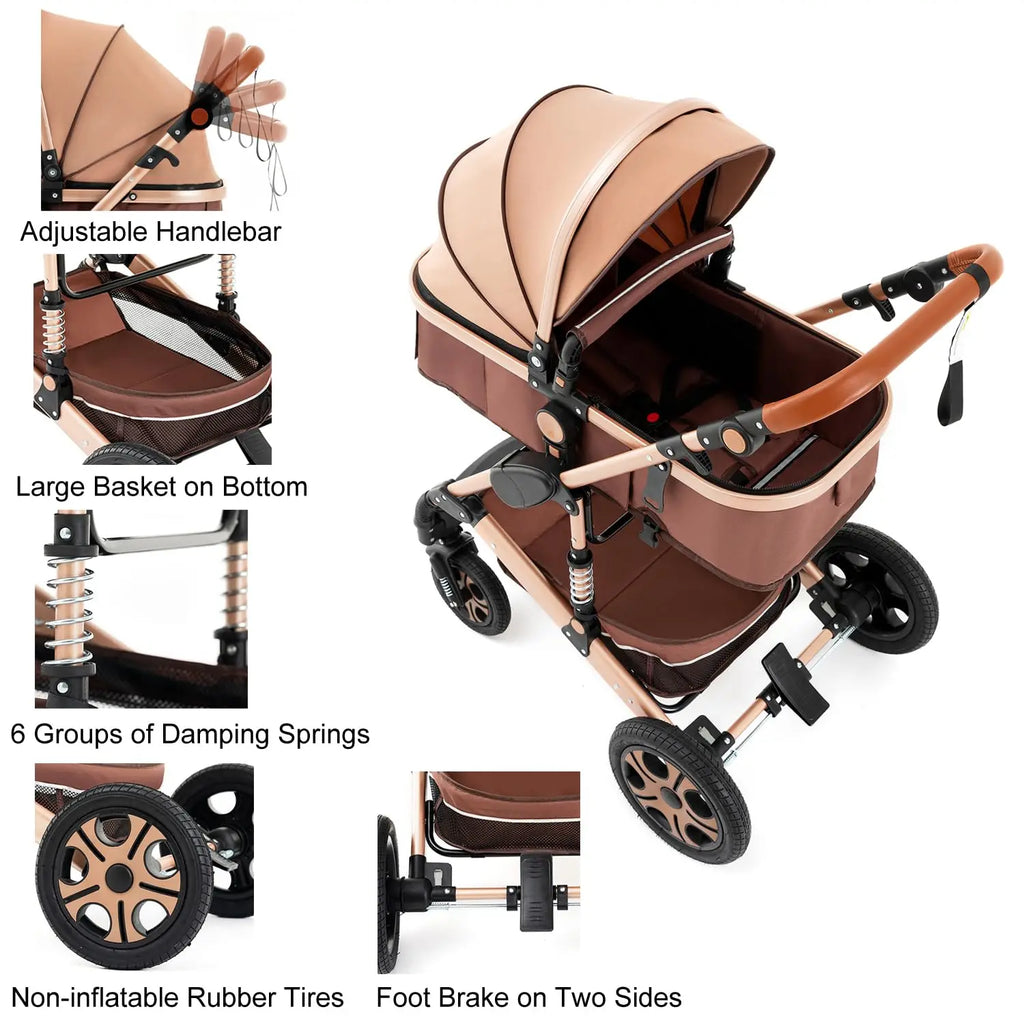 Baby Stroller Combo Car Seat