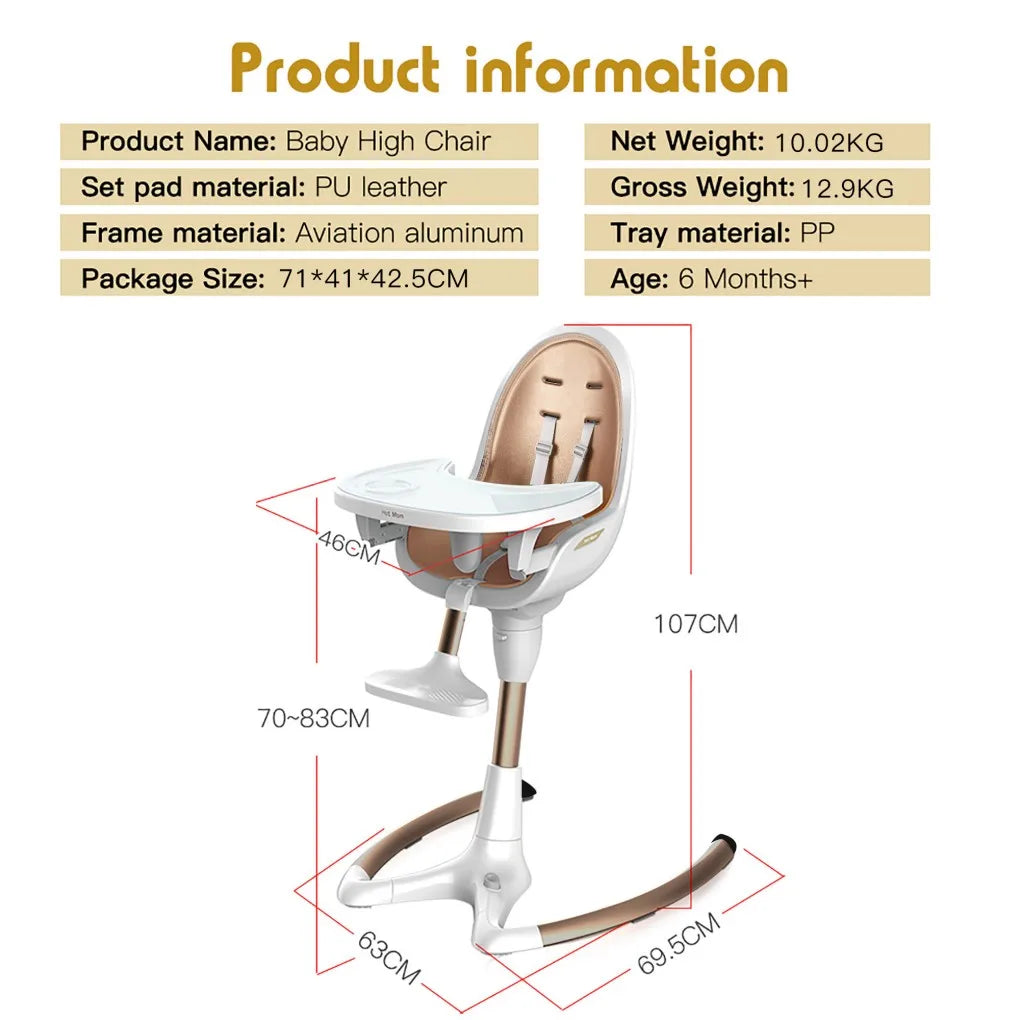 Baby dining high chair