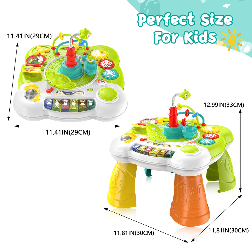 Toddler Musical Activity Table: Interactive Learning Toy With Piano