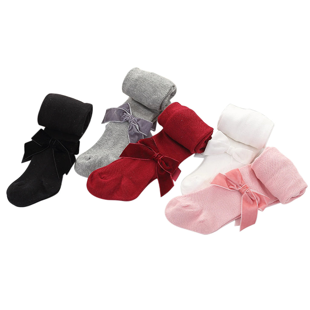 Newborn Solid Color Pantyhose Baby Girls Boys Tights