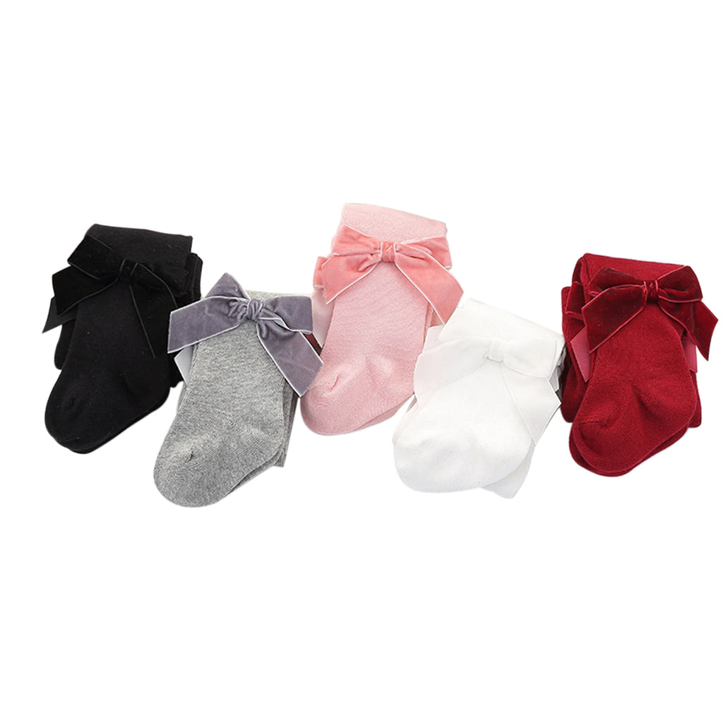 Newborn Solid Color Pantyhose Baby Girls Boys Tights