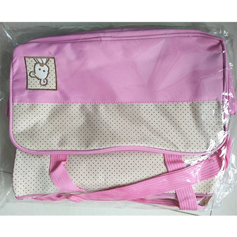 Mom Bag Five-piece One-shoulder Large Capacity Bag