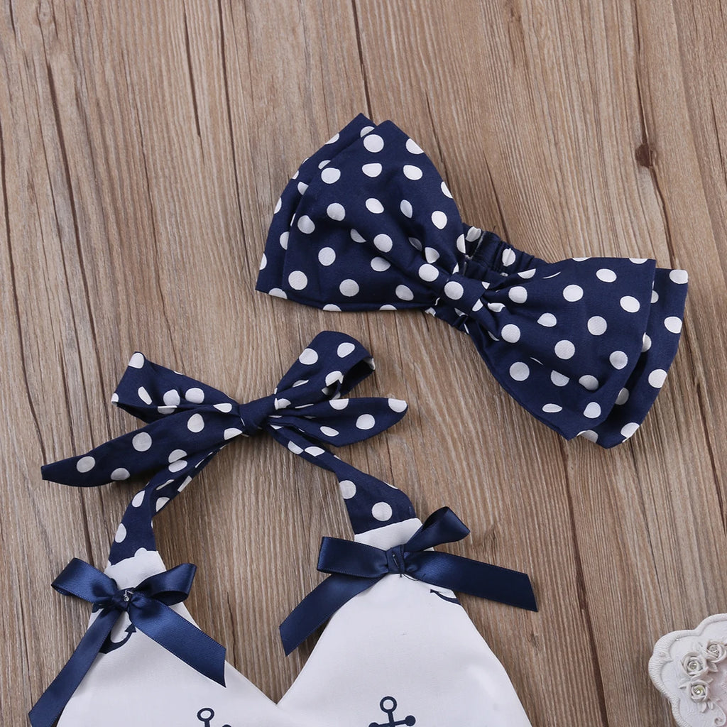 3Pcs/set Infant Baby Girls Clothes  Outfits Set Sunsuit 0-24M