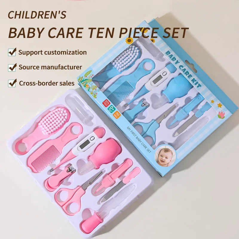 8/10/13pcs Newborn Baby Kids Nail Hair Health Care