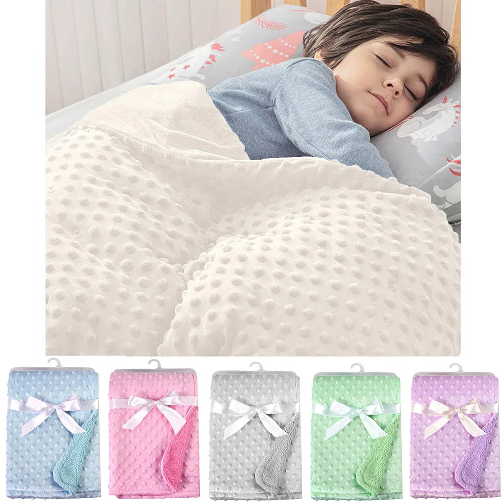 Set Cotton Quilt Infant Bedding Swaddle Wrap Baby Blanket