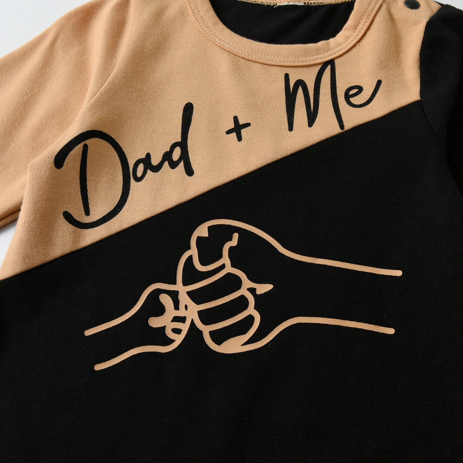 Newborn Infant Baby Boy Romper "Dad + Me"