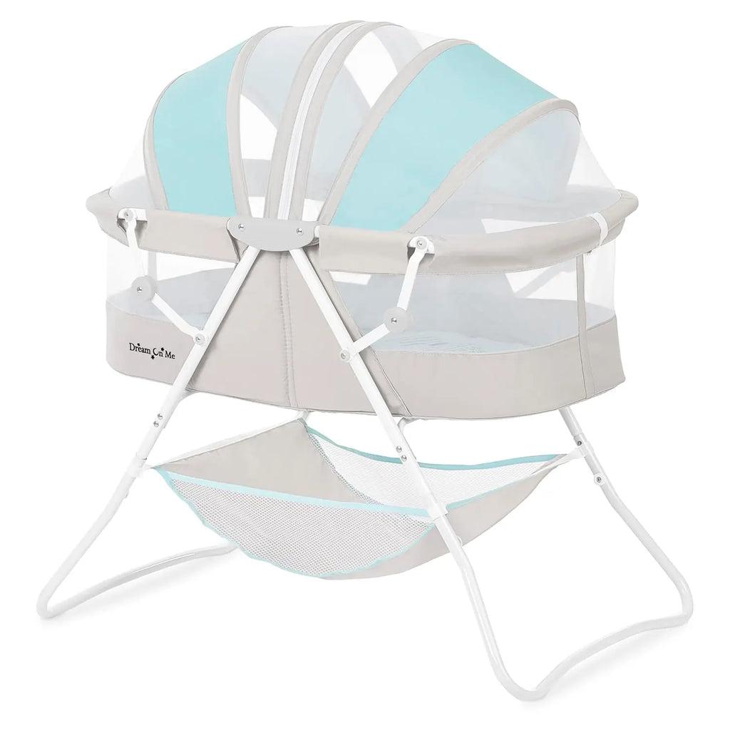 Lightweight Travel Baby Bassinet with Adjustable Canopy