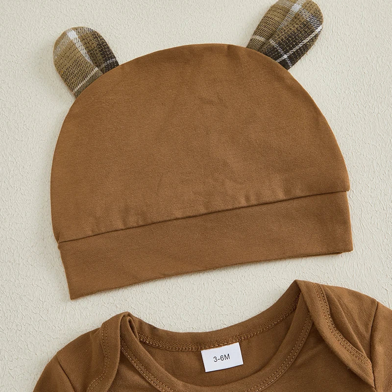 Infant Baby Boys 3PCS Outfit Sets