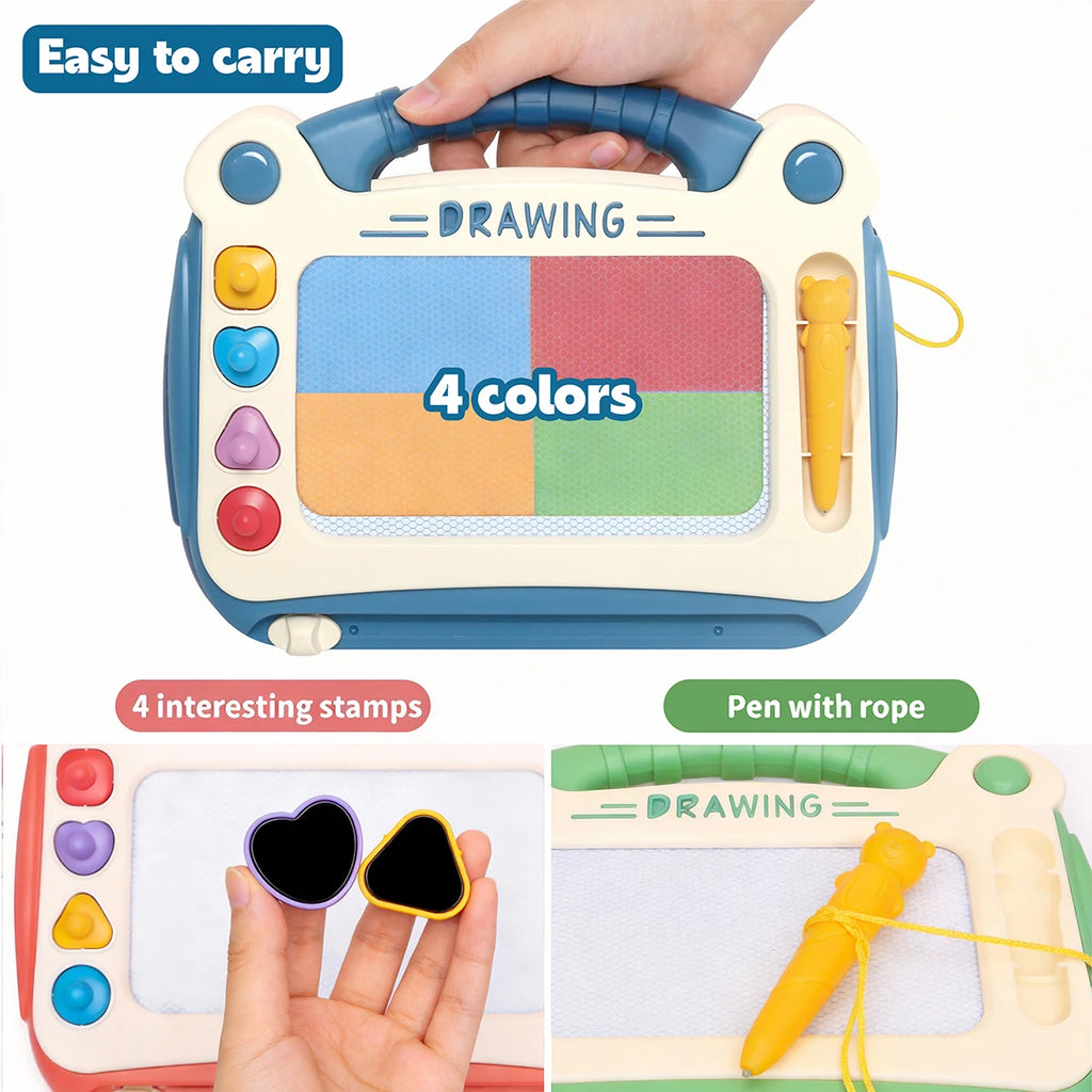 Kids Magnetic Drawing Board with Stand