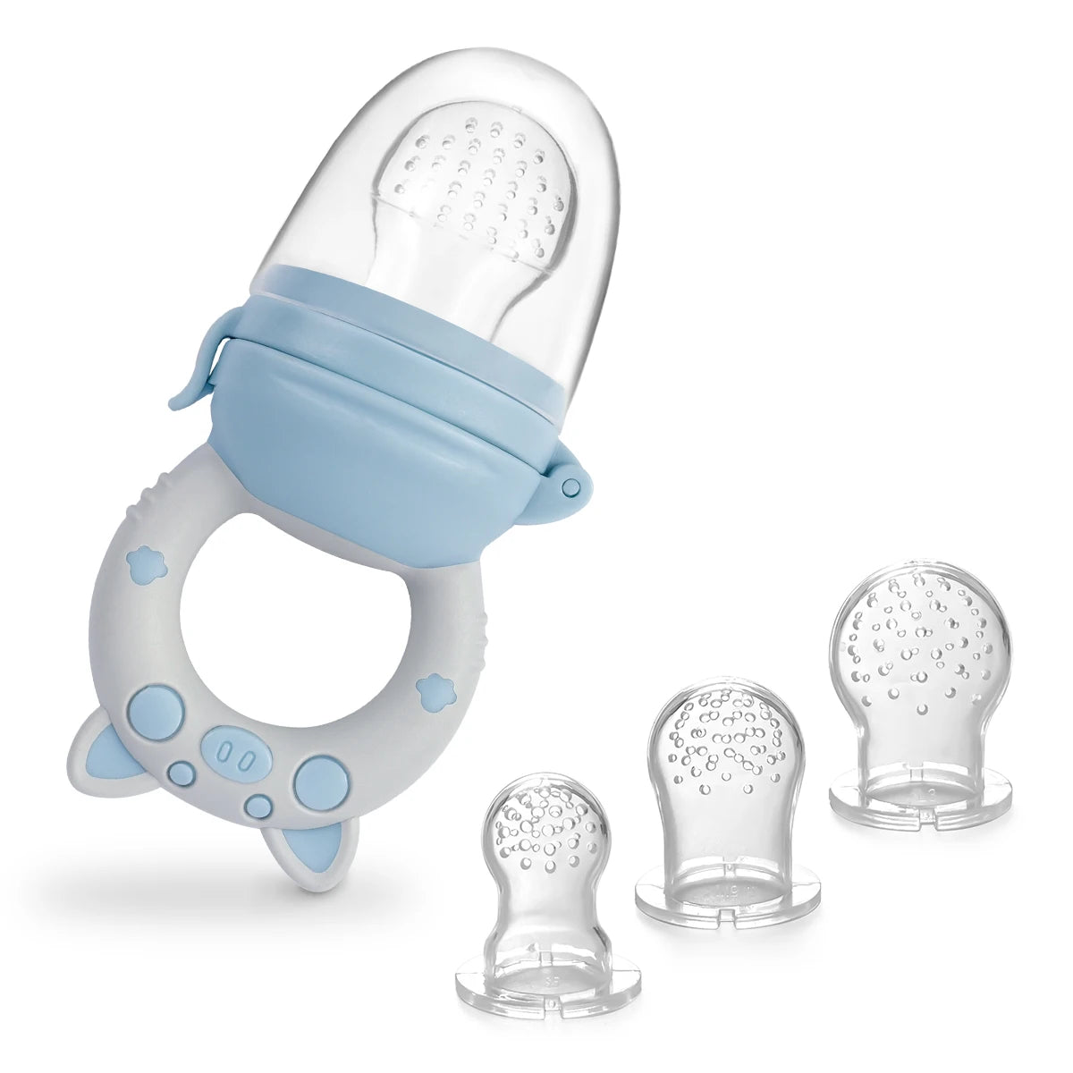 4pcs/set Silicone Fruit & Vegetable Feeder for Infants and toddlers