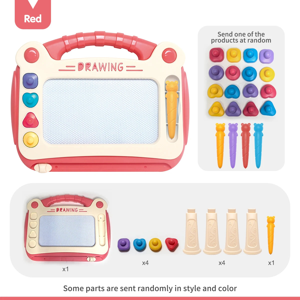 Kids Magnetic Drawing Board with Stand