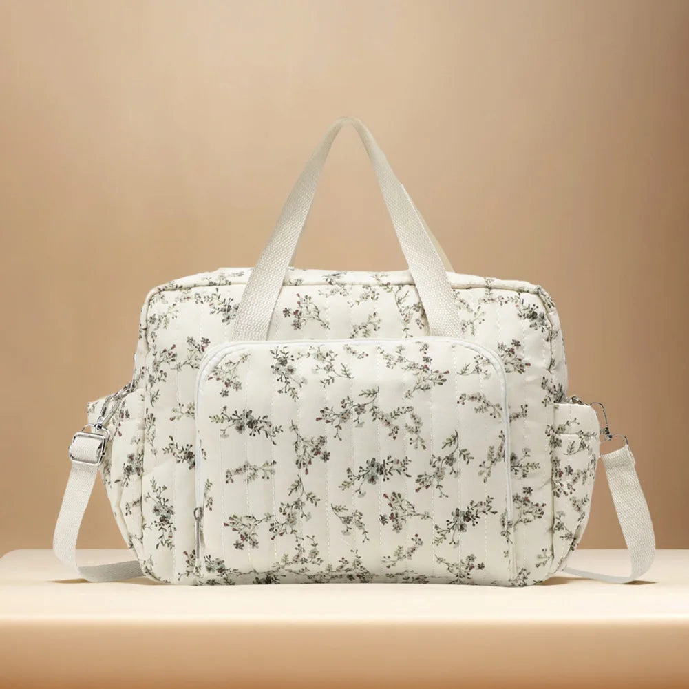 Floral Pram Diaper Bag
