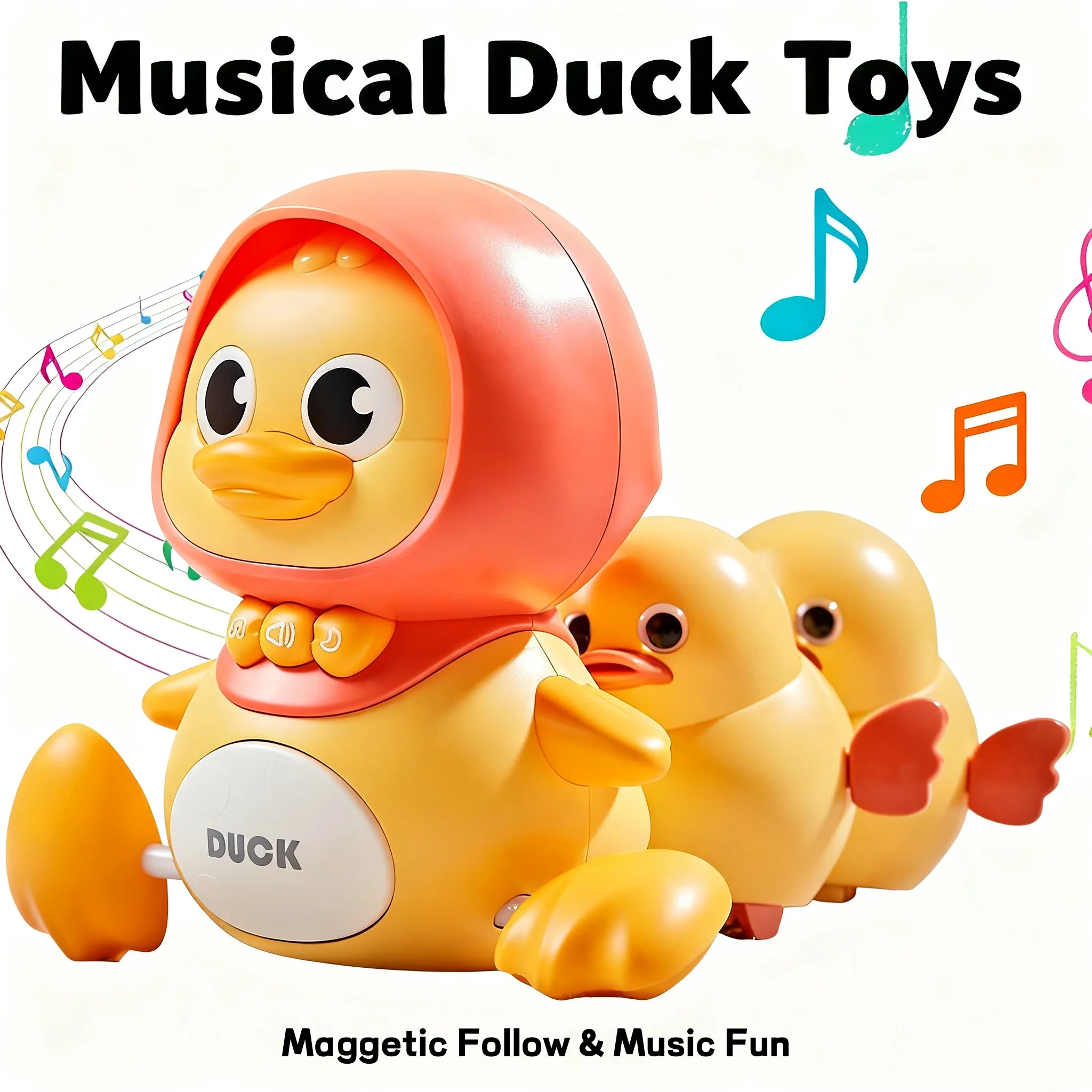 Baby Crawling Toys, Musical Ducks Toddler Toys