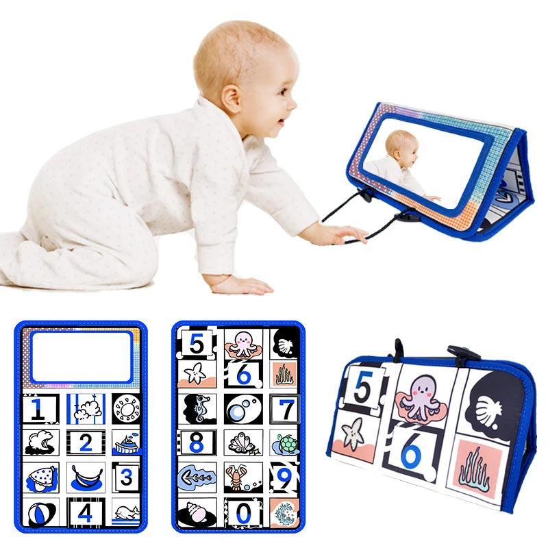 Colorful Newborn Mirror Toy