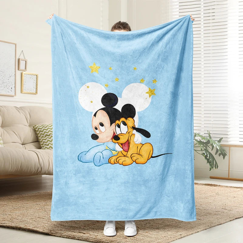 Baby Mickey Flannel Blanket