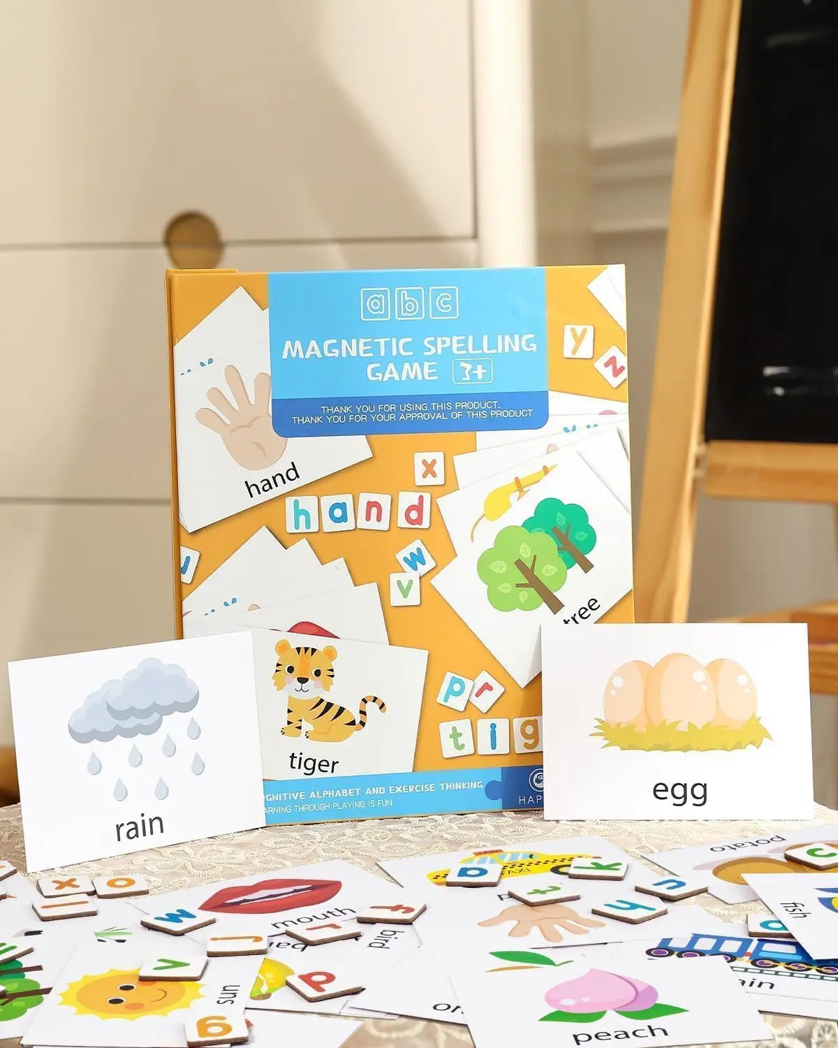 Letters and Numbers Set for Toddlers, 52Pcs