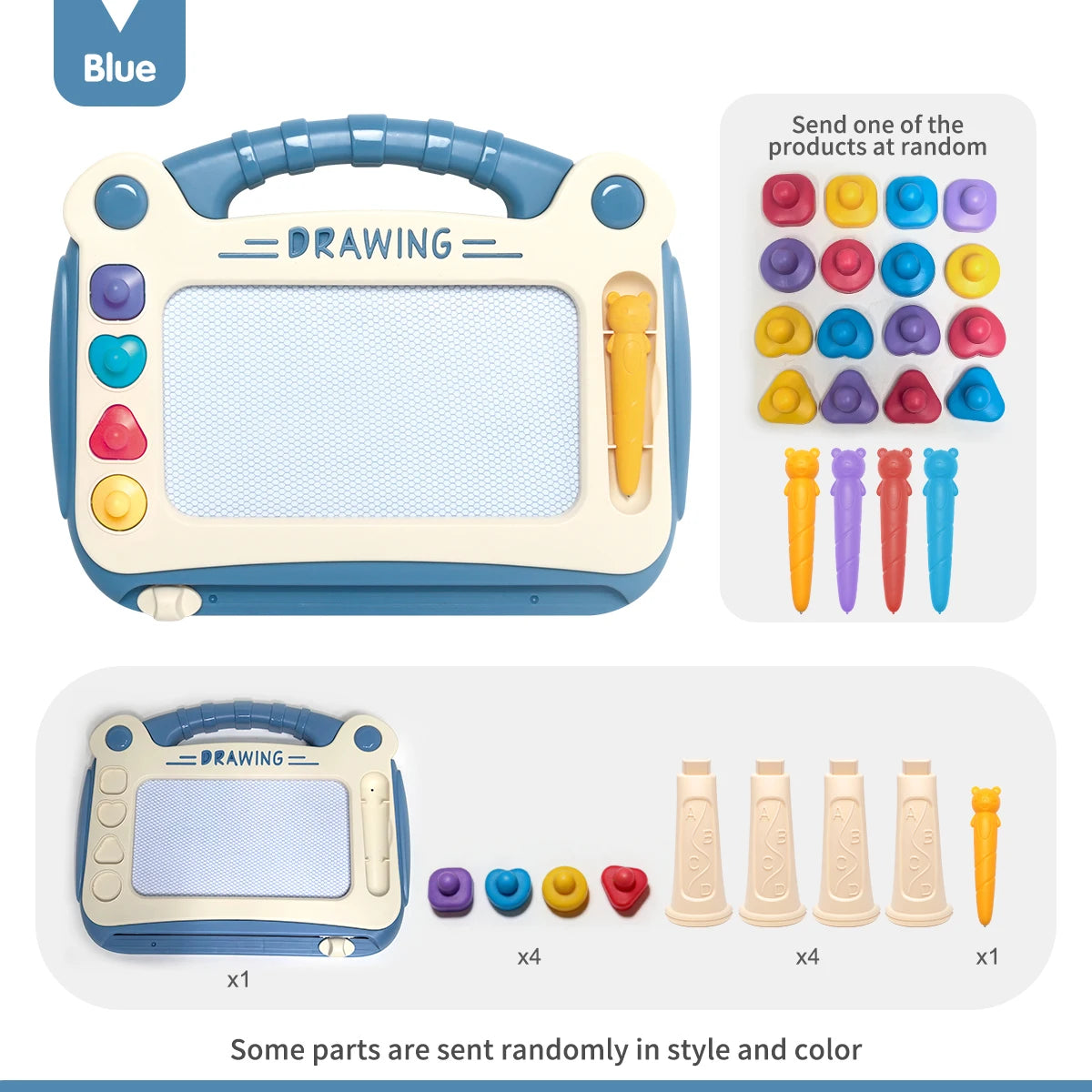 Kids Magnetic Drawing Board with Stand