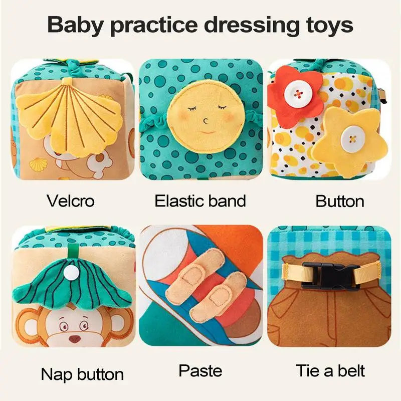 Baby Practice Dressing Toy Early Learning Activity