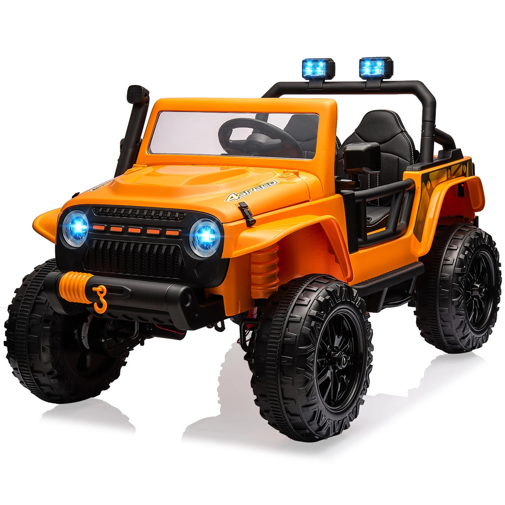 24V Ride on Toys for Big Kids 2 Seater Electric Truck with Remote Control