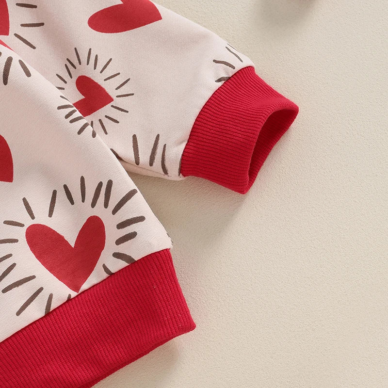 0-3Y Toddler Baby Boy Girl Valentine’s Day Outfit