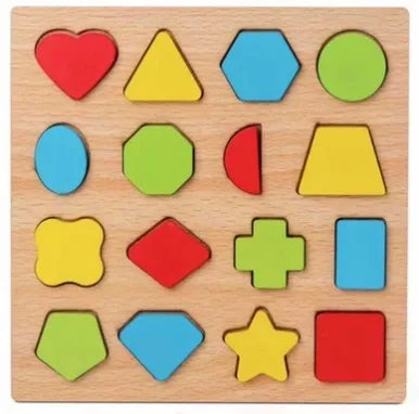 Montessori Wooden Games Baby Toys Puzzle
