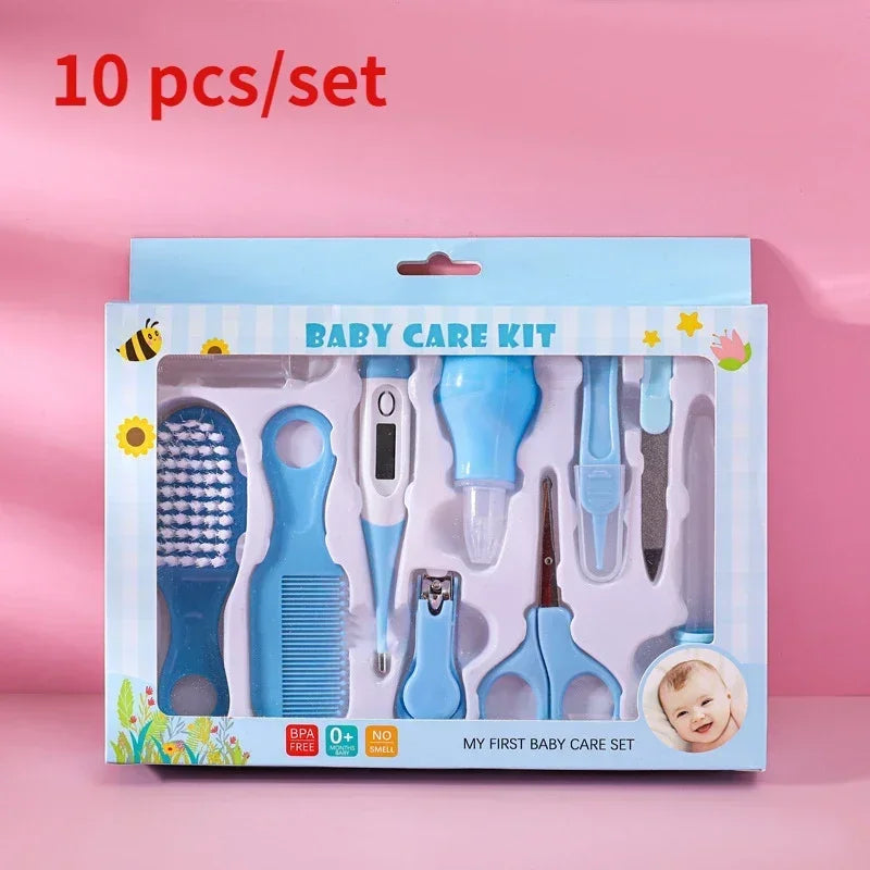 8/10/13pcs Newborn Baby Kids Nail Hair Health Care