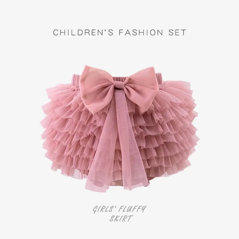 Baby Girls Small Tutu Skirt for Kids Children Puffy Tulle Skirts