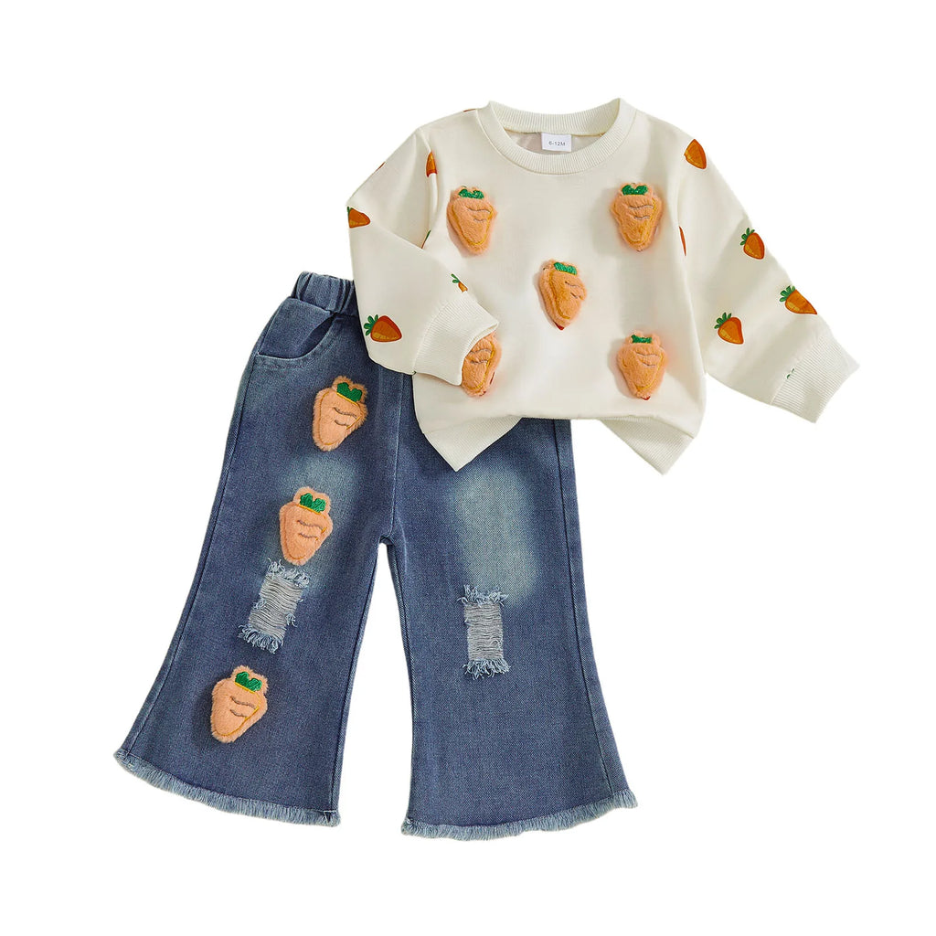 Adorable Toddler Girls Easter Outfit