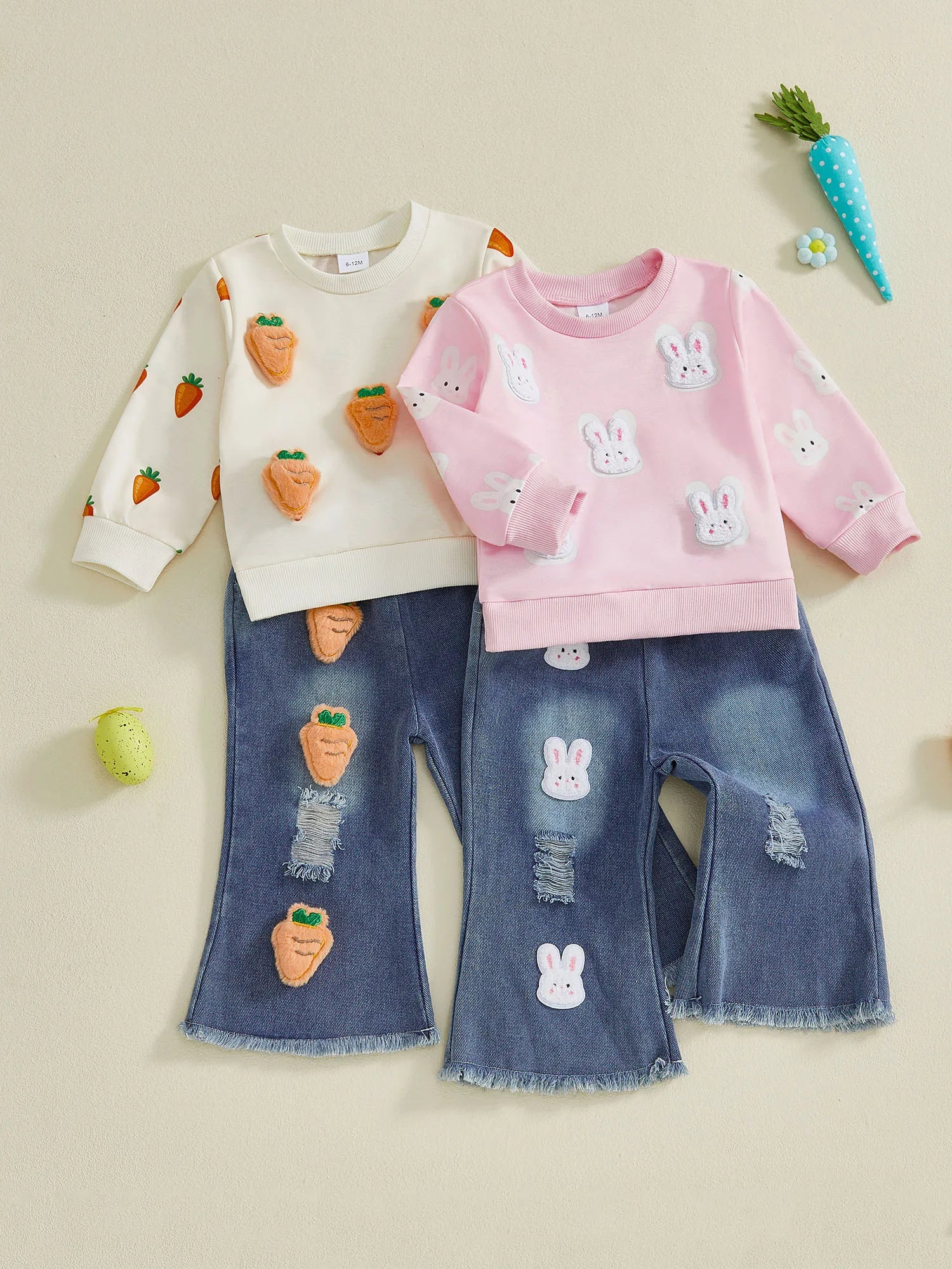 Adorable Toddler Girls Easter Outfit