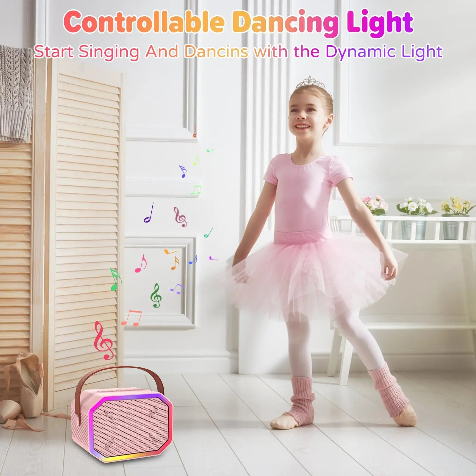 Mini Karaoke Machine for Kids