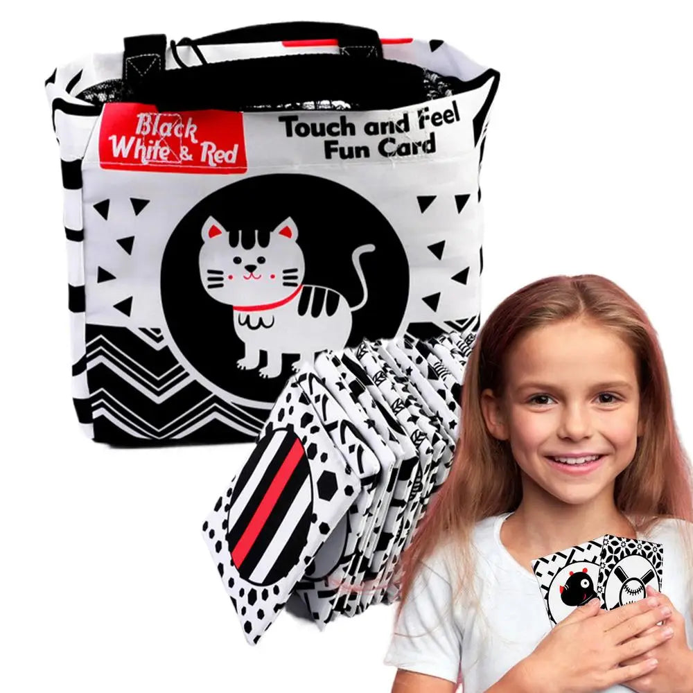 Soft Alphabet Cards Soft Recognition Card Book Set Cloth Early Childhood