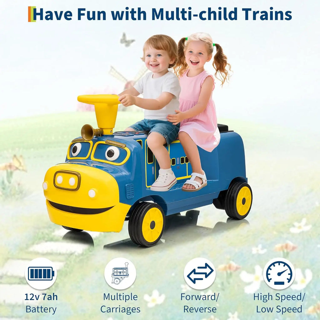 2 Seater Ride On Train Trackless