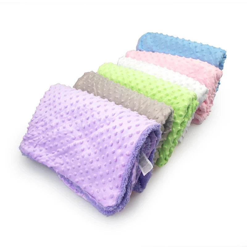Set Cotton Quilt Infant Bedding Swaddle Wrap Baby Blanket