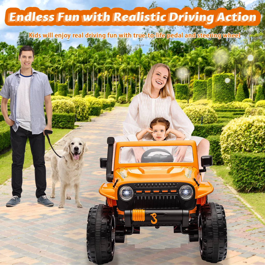 24V Ride on Toys for Big Kids 2 Seater Electric Truck with Remote Control