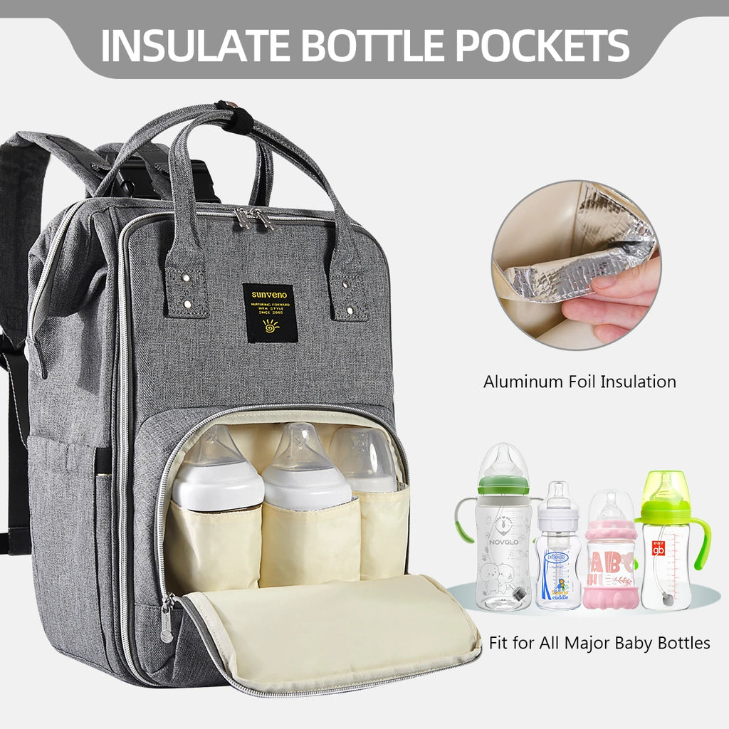 Diaper Bag Backpack Multifunction