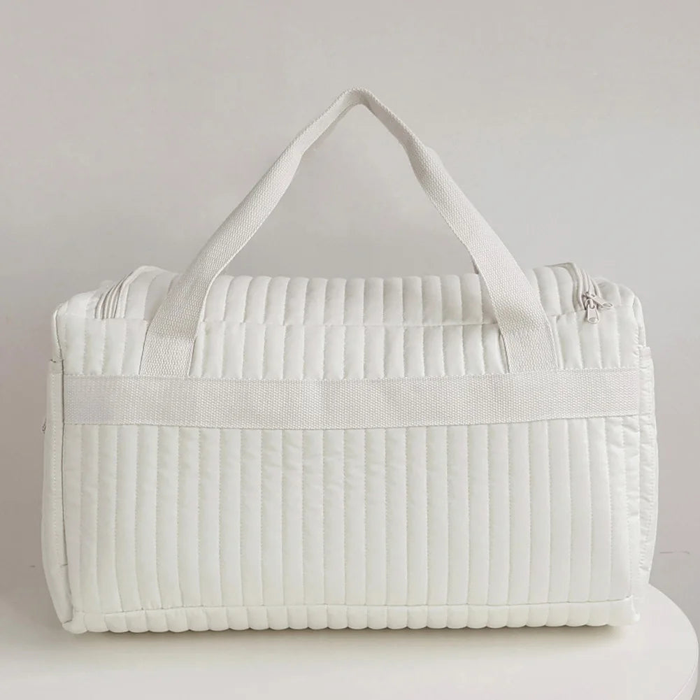 Quilted Baby Diaper Bag Travel Bag