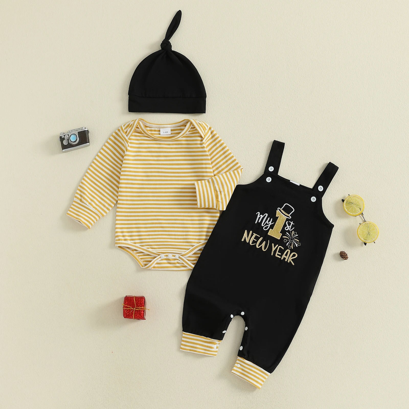 Adorable Newborn Boy 3 Piece Set