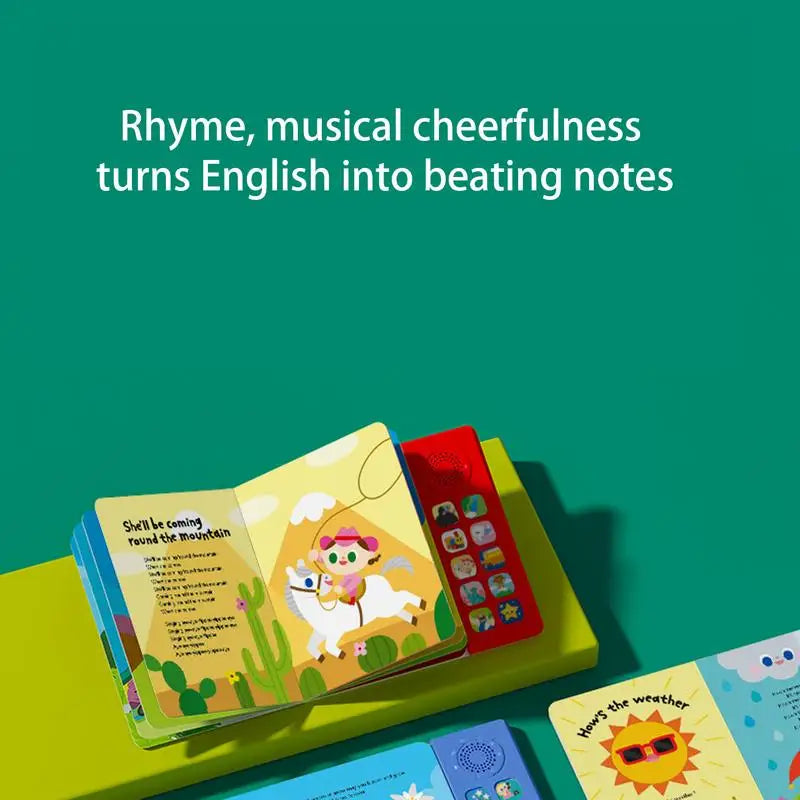 Nursery Rhyme Book Musical Learning Book