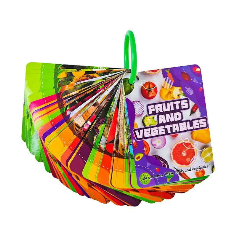 Kids Toddler Flash Cards 45PCS Funny Babies Learning