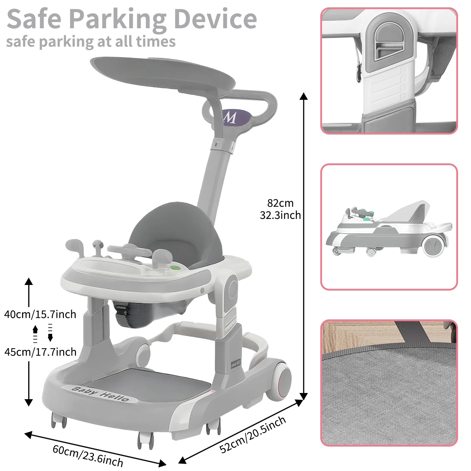 Multifunctional Baby Walker