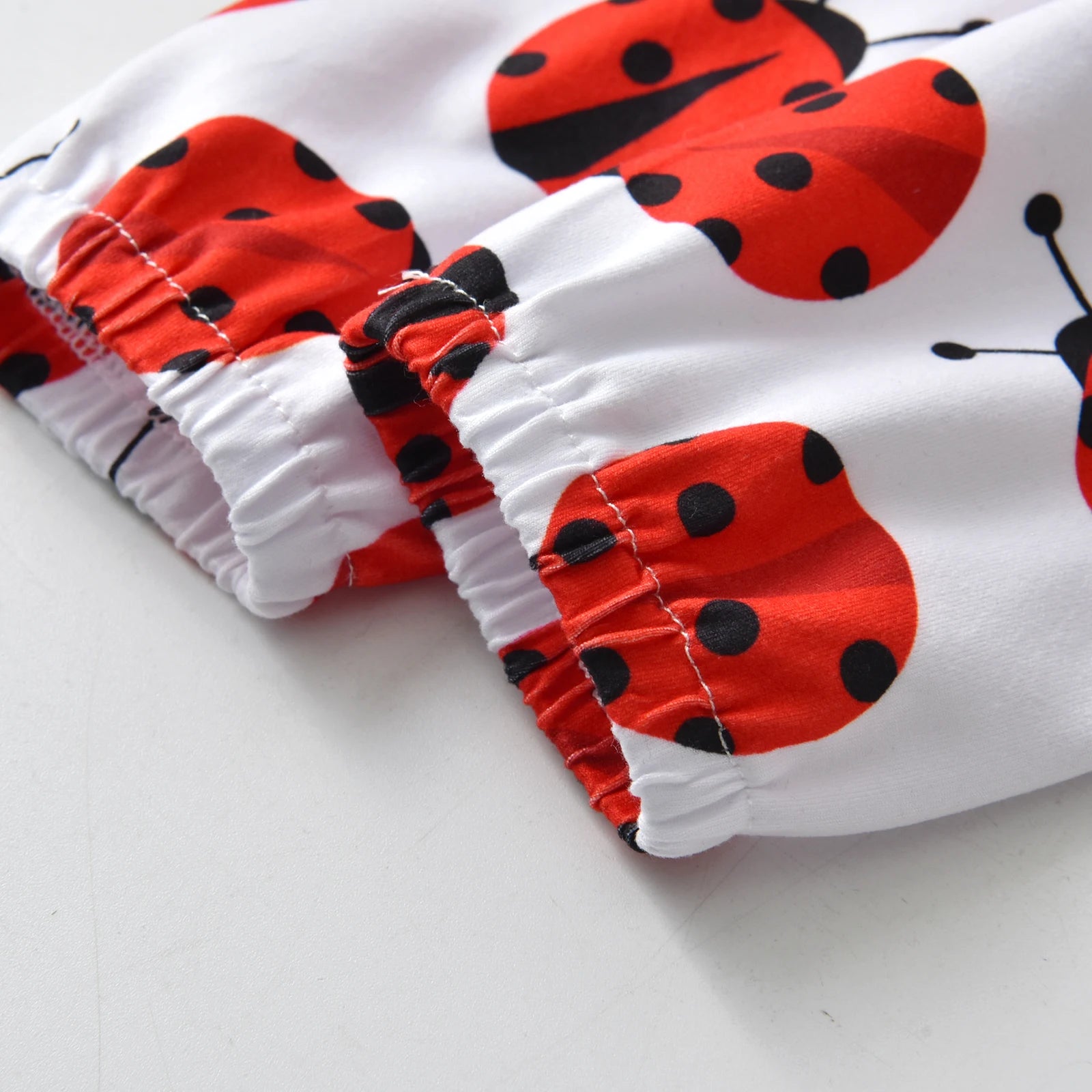 Newborn Baby Girls Clothes Set Long Sleeve Ladybug