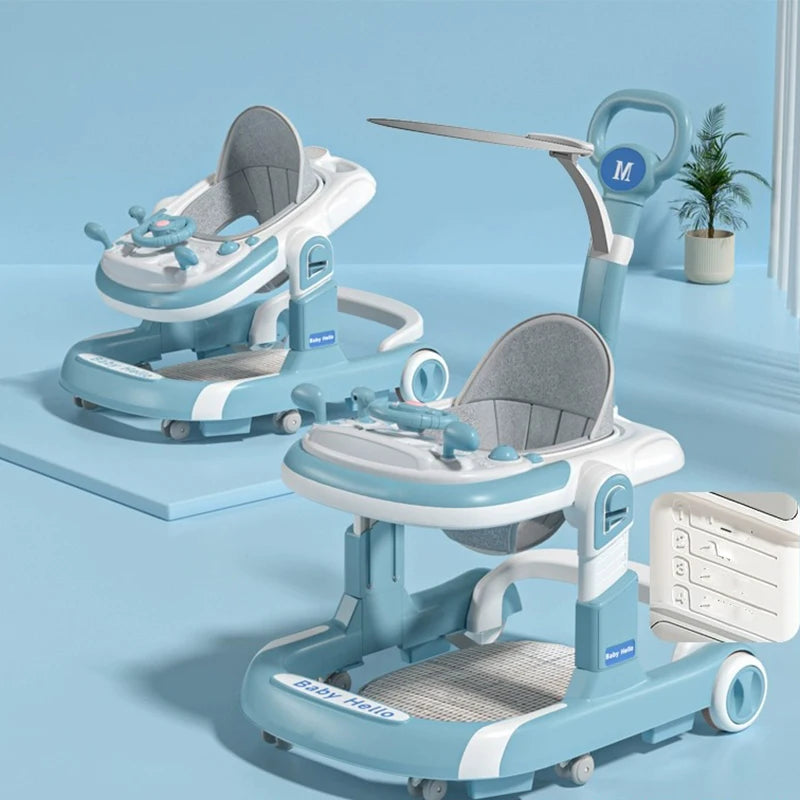 2 In 1 Baby Walker Toddler Baby Push Walker