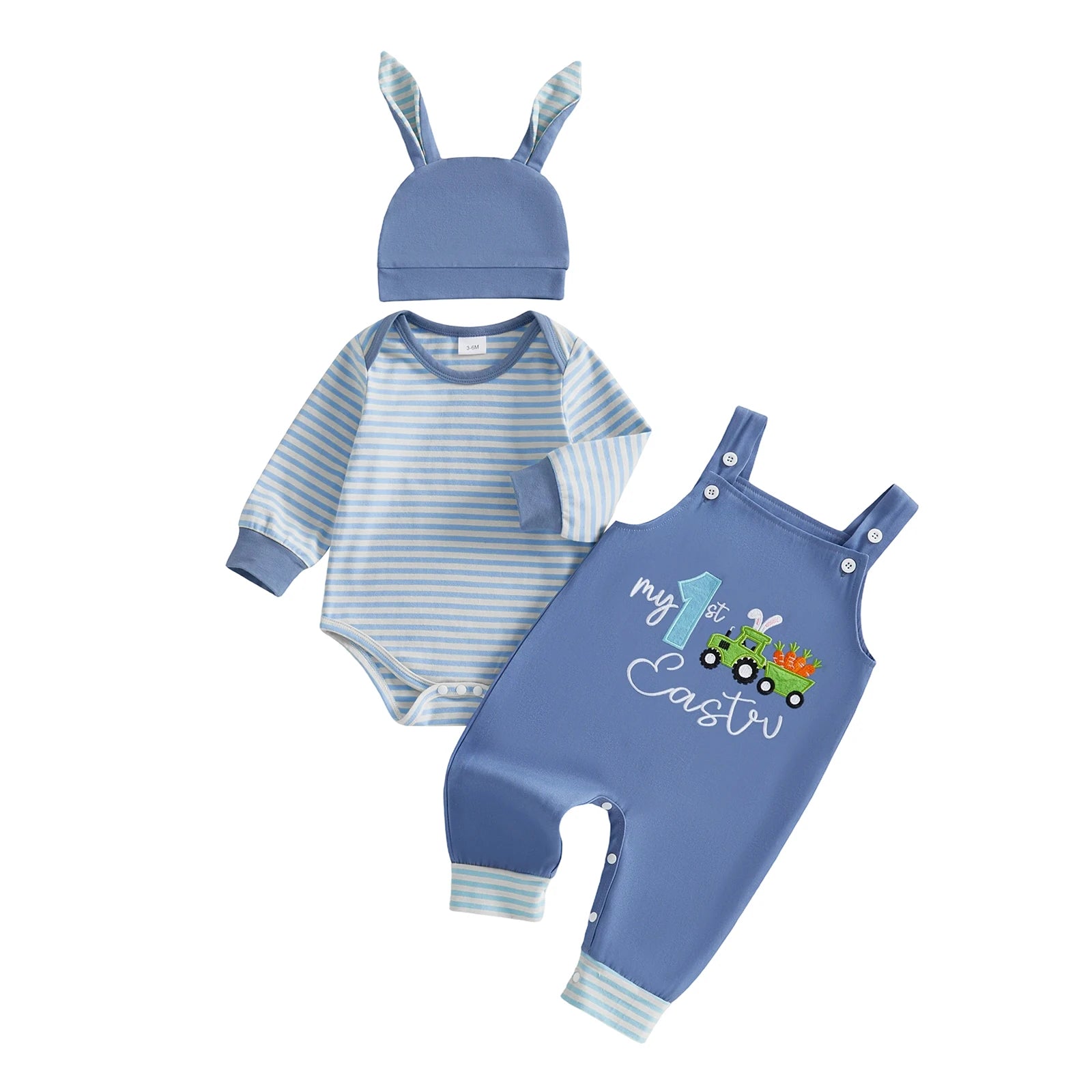 Baby Girl Easter Outfit 3 Piece Set