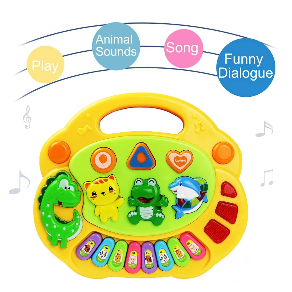 Kids Cartoon Piano Keyboard Game