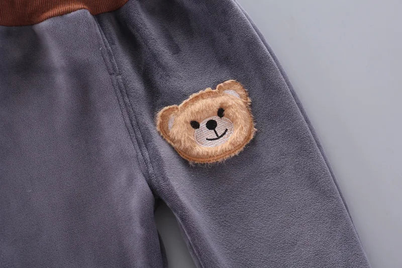 3PCS Winter Autumn Toddler Baby Boys Girls Clothes