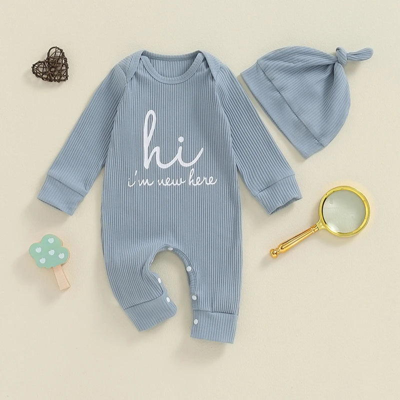 Baby Boys Romper with hat