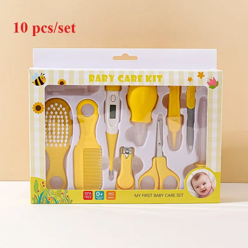 8/10/13pcs Newborn Baby Kids Nail Hair Health Care