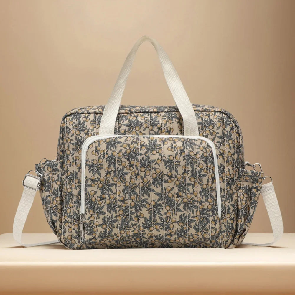 Floral Pram Diaper Bag