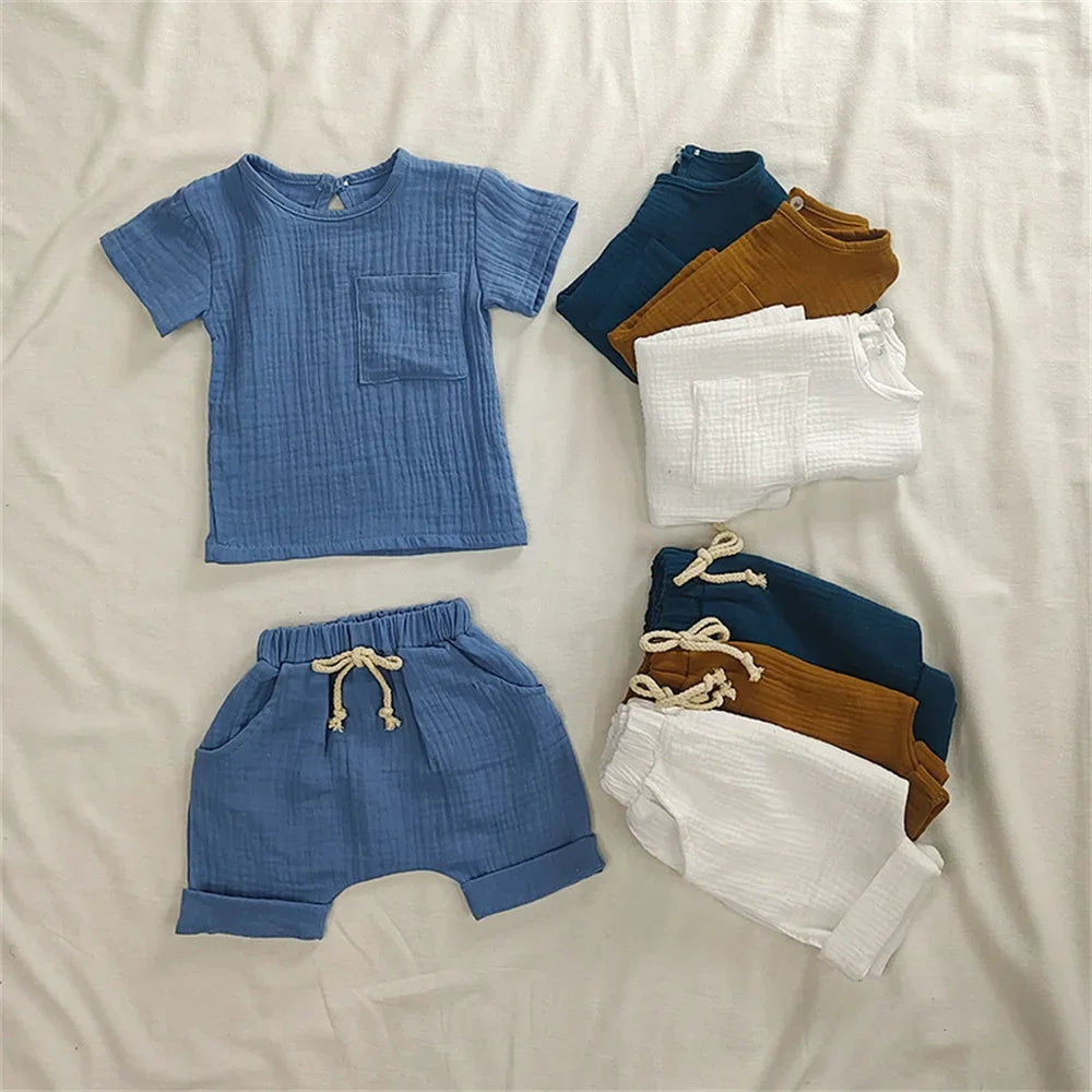 2 Pieces Babies Outfit Set
