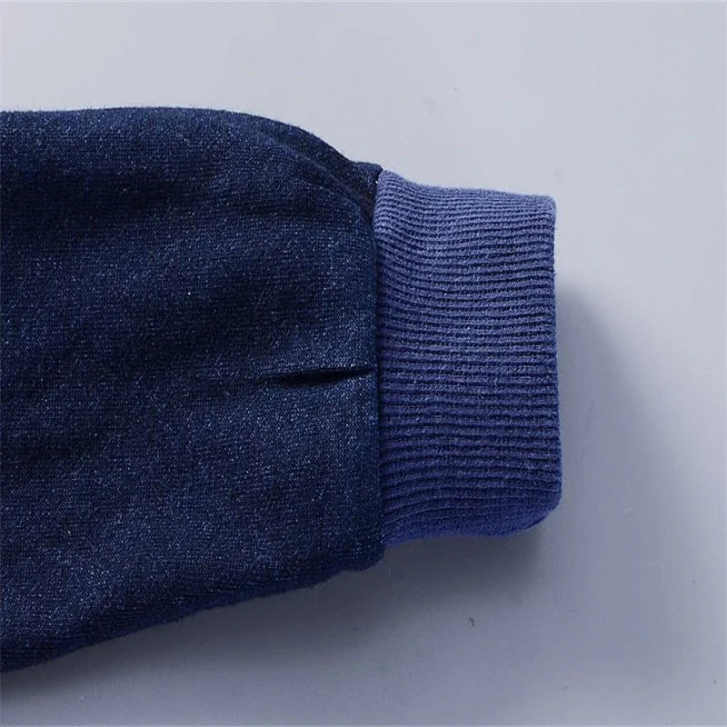 Spring and autumn toddler boy 76 decorative printed coat